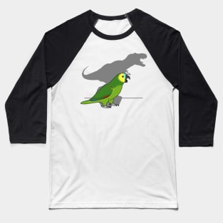 t-rex blue fronted amazon parrot Baseball T-Shirt